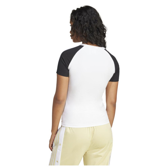 Adidas Γυναικεία κοντομάνικη μπλούζα 3-S Slim Tee